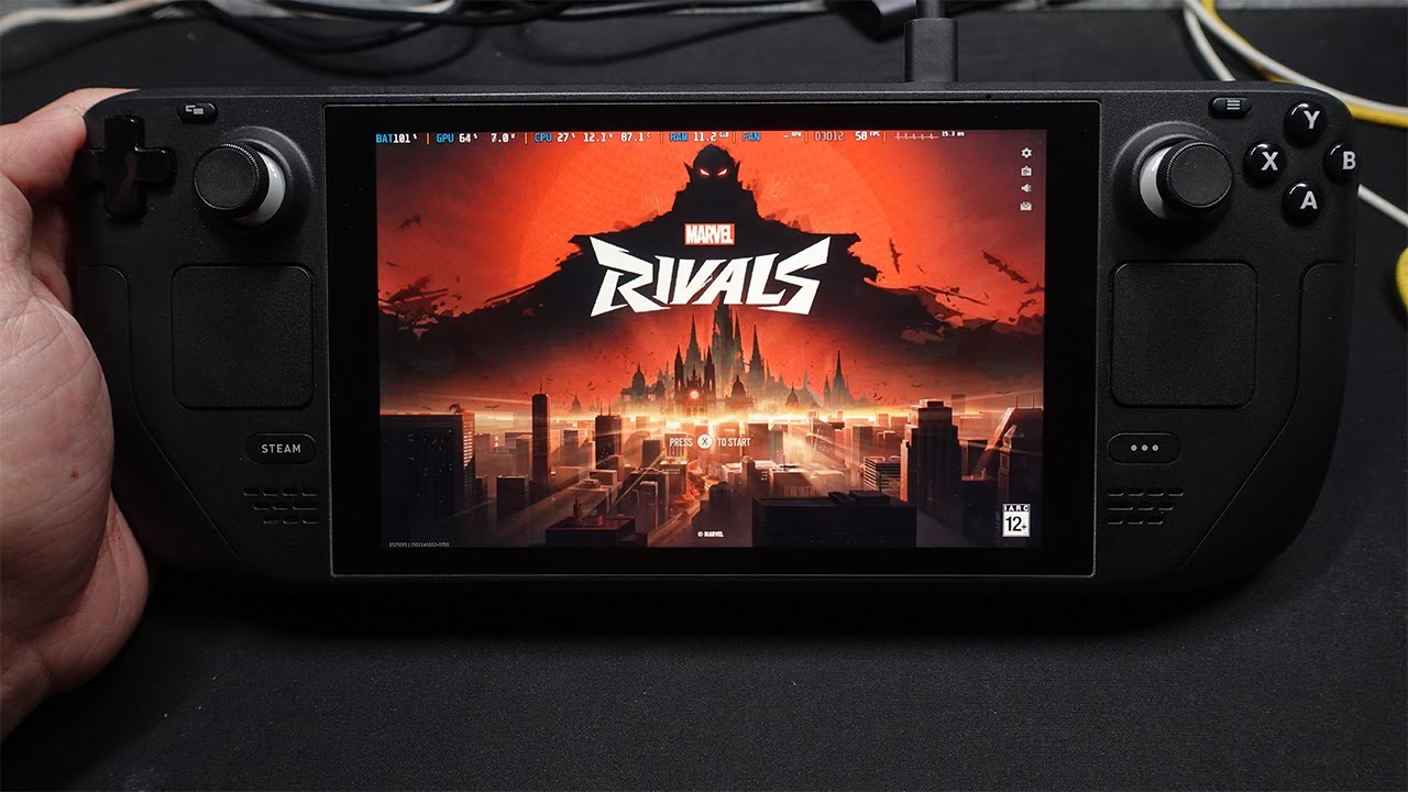 marvel rivals steam deck