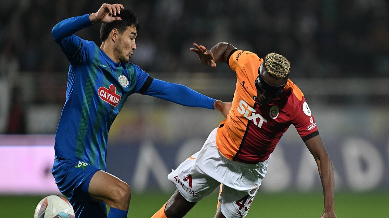 Galatasaray derbi öncesi farkı açmadı 4 500853