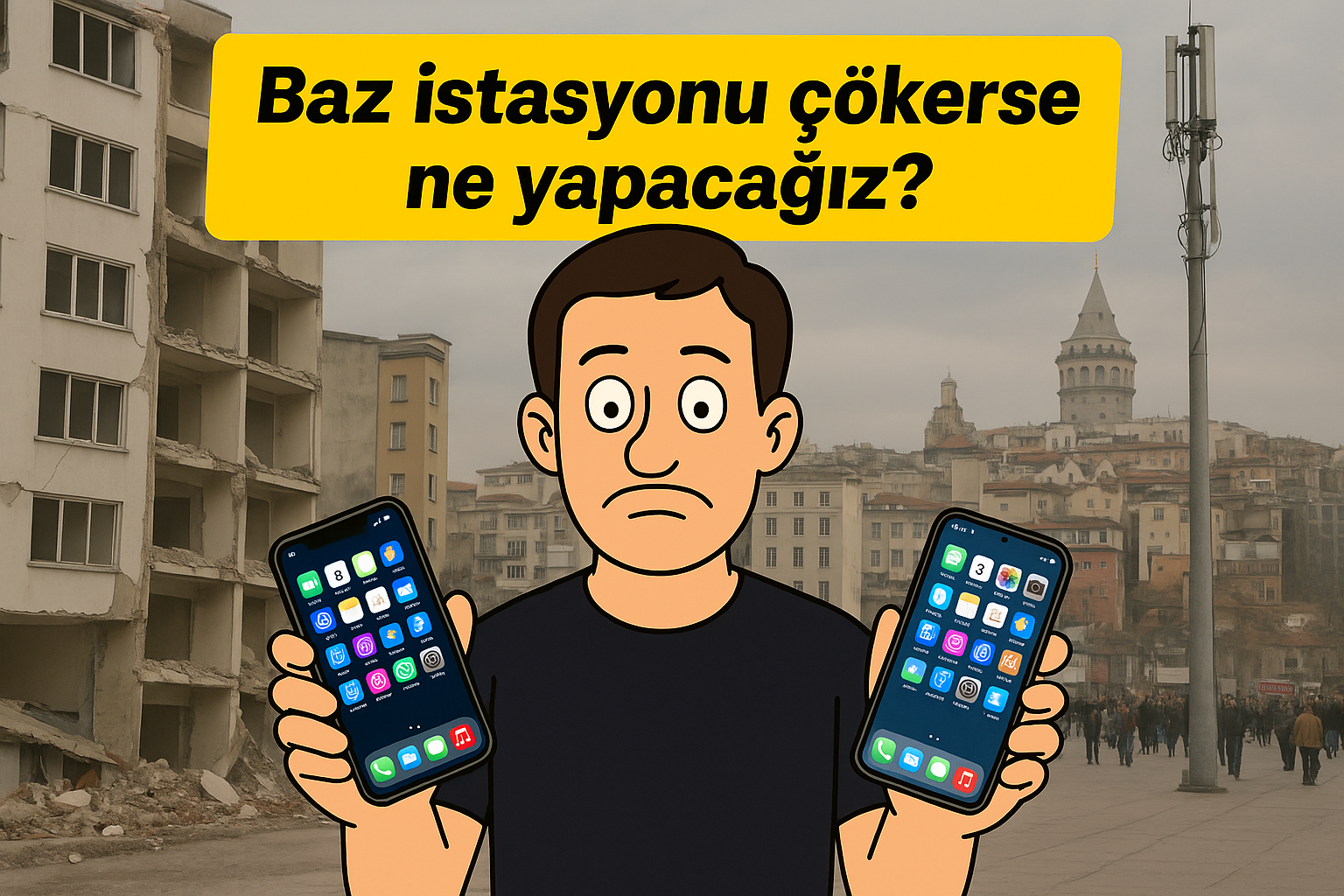Baz istasyonu çökerse ne yapacağız? 3 5 1