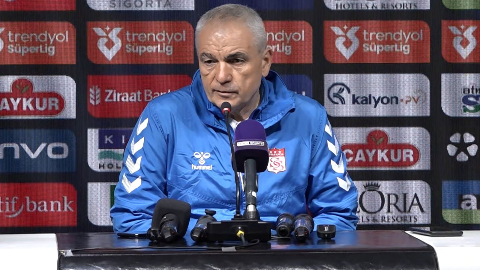 Sivasspor Teknik Direktörü Rıza Çalımbay: "Bizim zor maçlarımız başlıyor" 13 509297