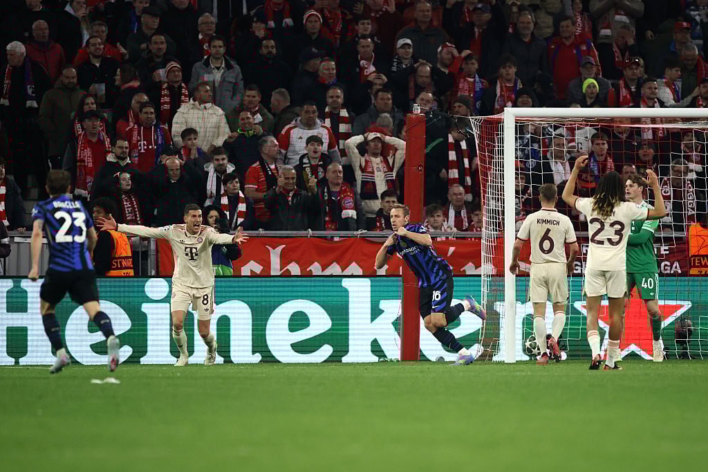 Inter, Bayern Münih'i 2-1 yenerek avantajı elde etti 3 509828