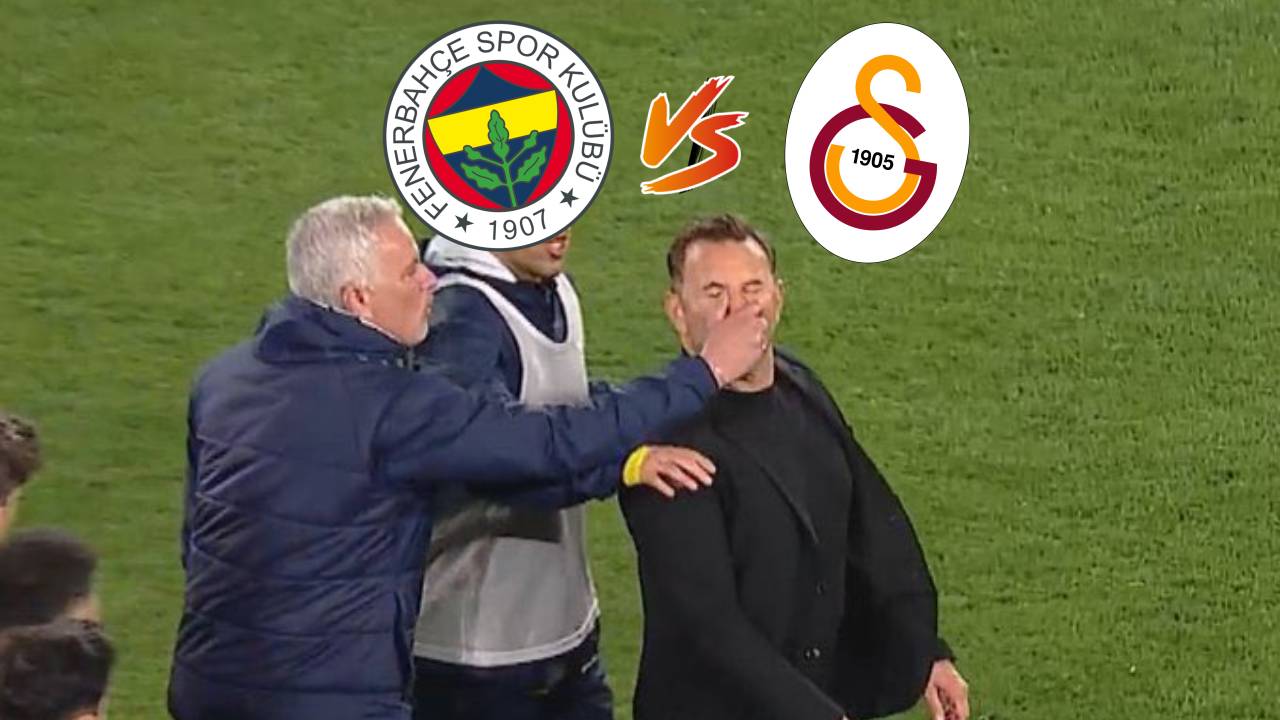 Fenerbahçe-Galatasaray derbisinde yaşananlar sosyal medyaya gündem oldu! 2 6 1