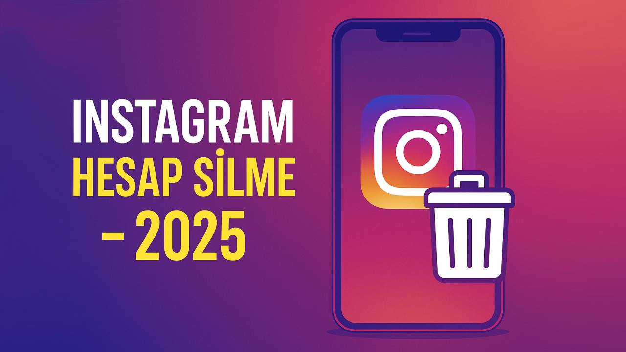 Insta hesap silme