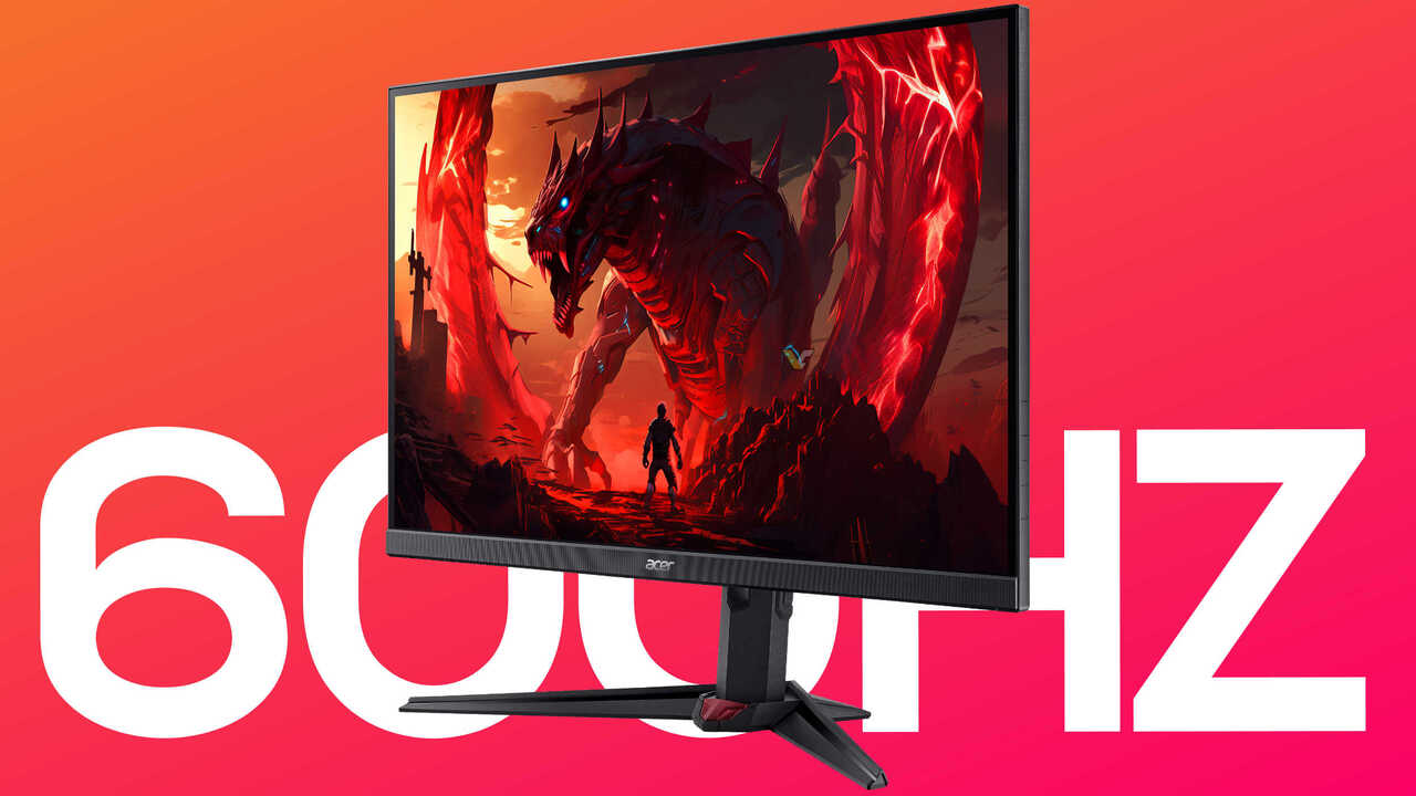 Acer, 600Hz'lik oyuncu monitörüyle rekor kıracak! 5 Nitro XV240 F6 2