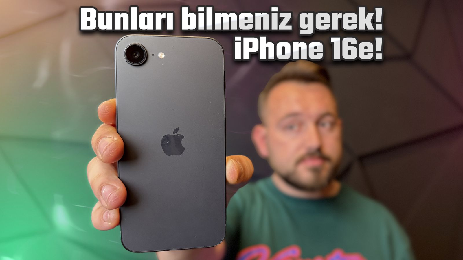 iPhone 16e inceleme! 60 Hz ekrana 50K verelim mi? 4 iPhone 16e inceleme