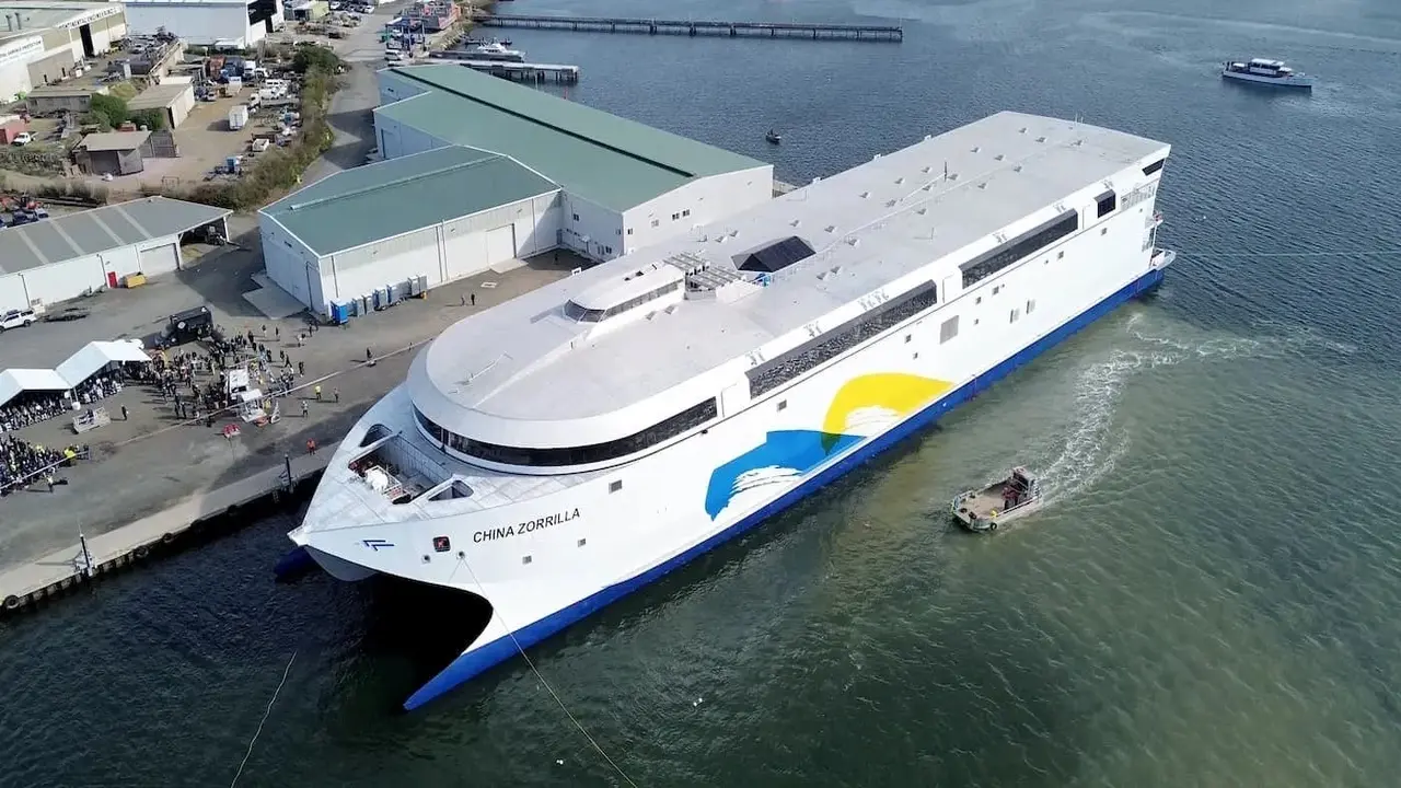 Dünyanın en büyük elektrikli gemisi geliyor! 9 China Zorrilla 2.webp