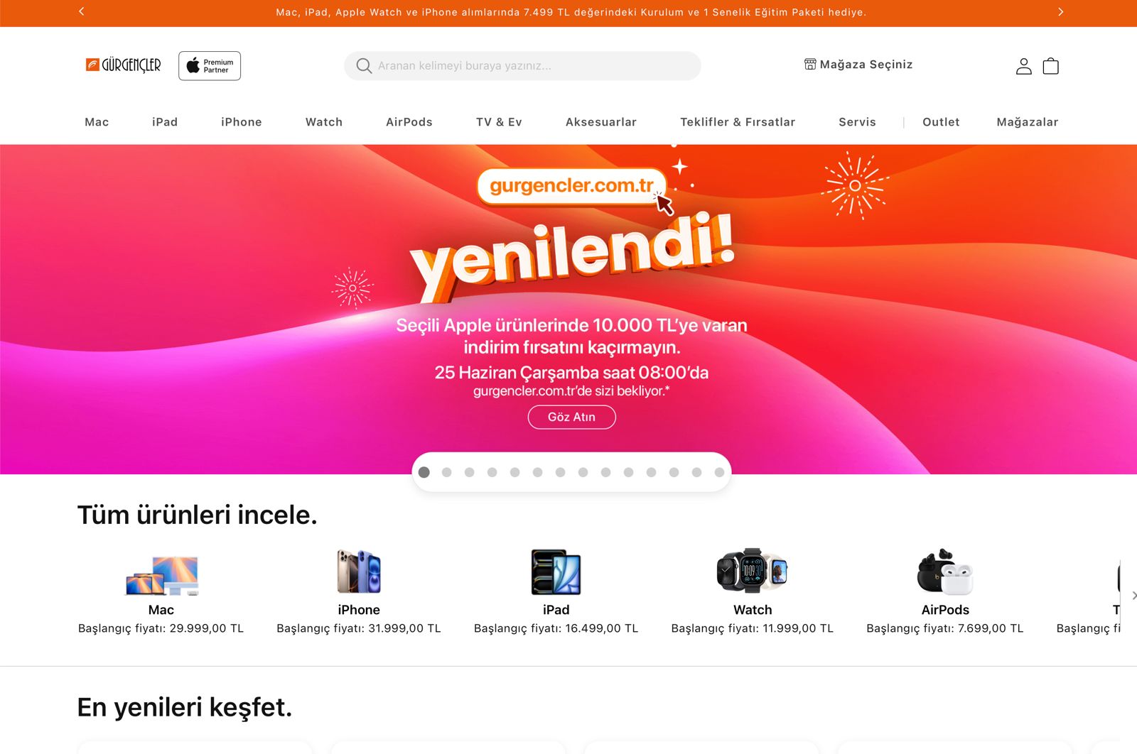 Gürgençler’den yenilenen web sitesi açılışına özel Apple ürünlerinde fırsatlar! 14 WhatsApp Image 2025 06 24 at 17.57.52