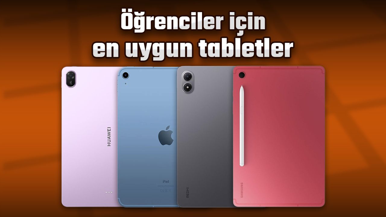 Ogrenciler icin tabletler