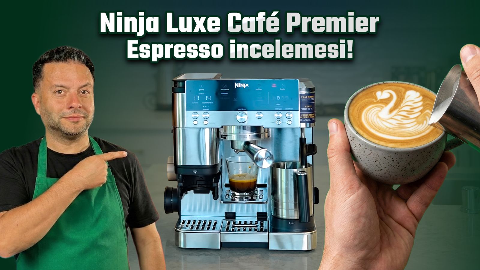 Disarida kahveye son Ninja Luxe Cafe Premier Espresso incelemesi