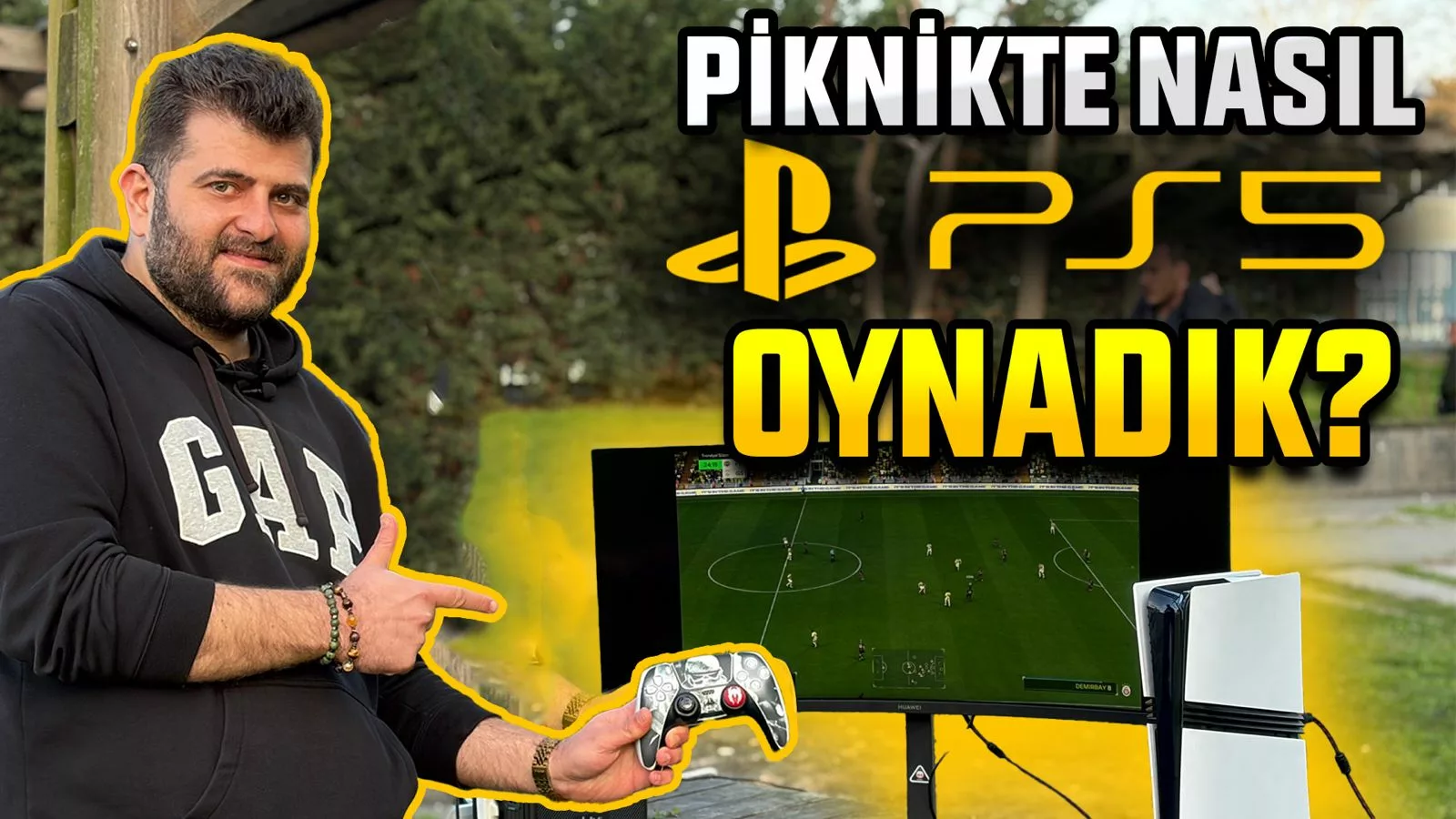 Piknikte Elektrik Olmadan PlayStation 5 Oynadık! 3 PlayStation 5 BBix PS60K 192 wH.webp
