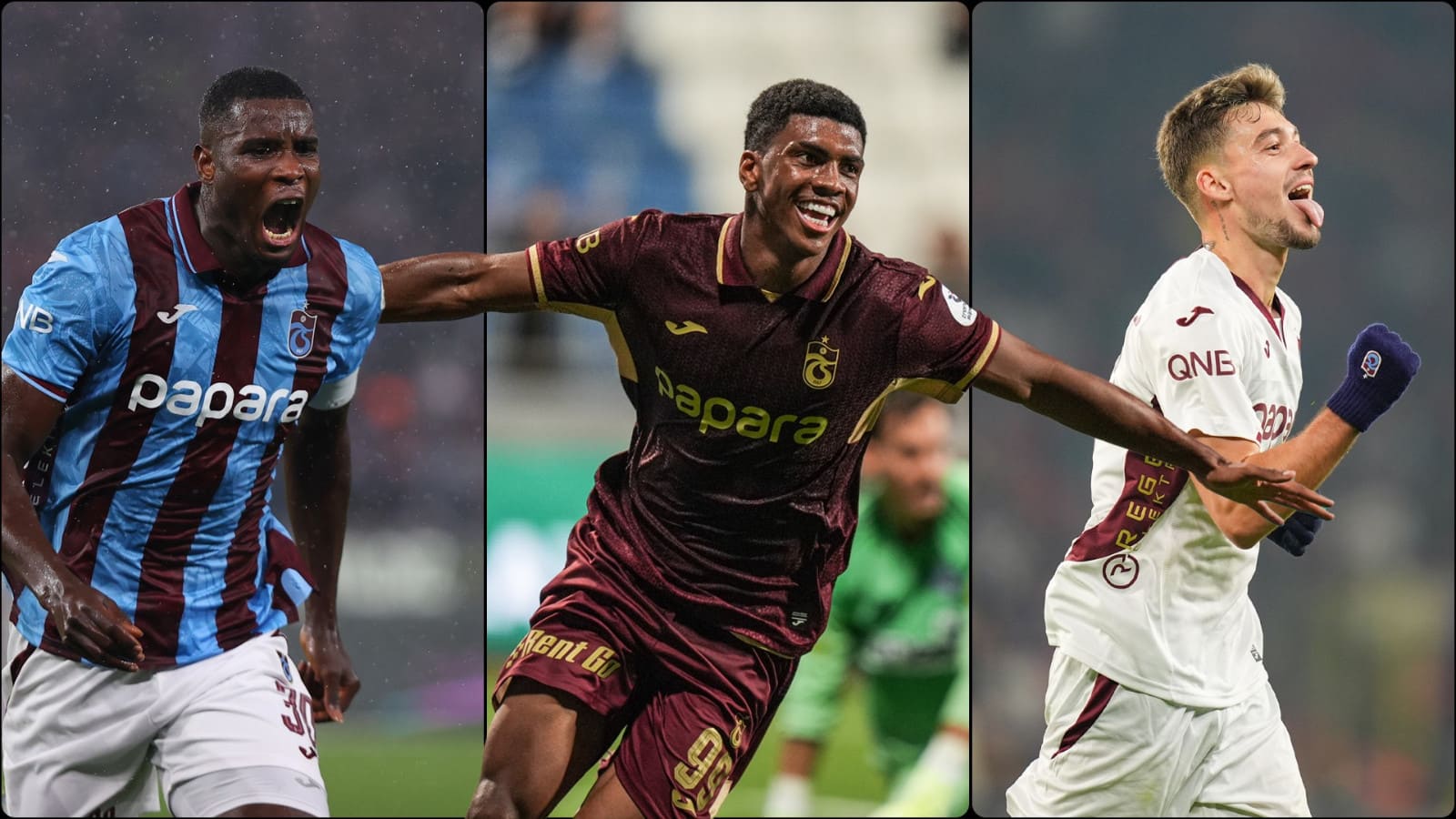 Trabzonspor'un gol yükünü bu üçlü sırtlandı 1 559168