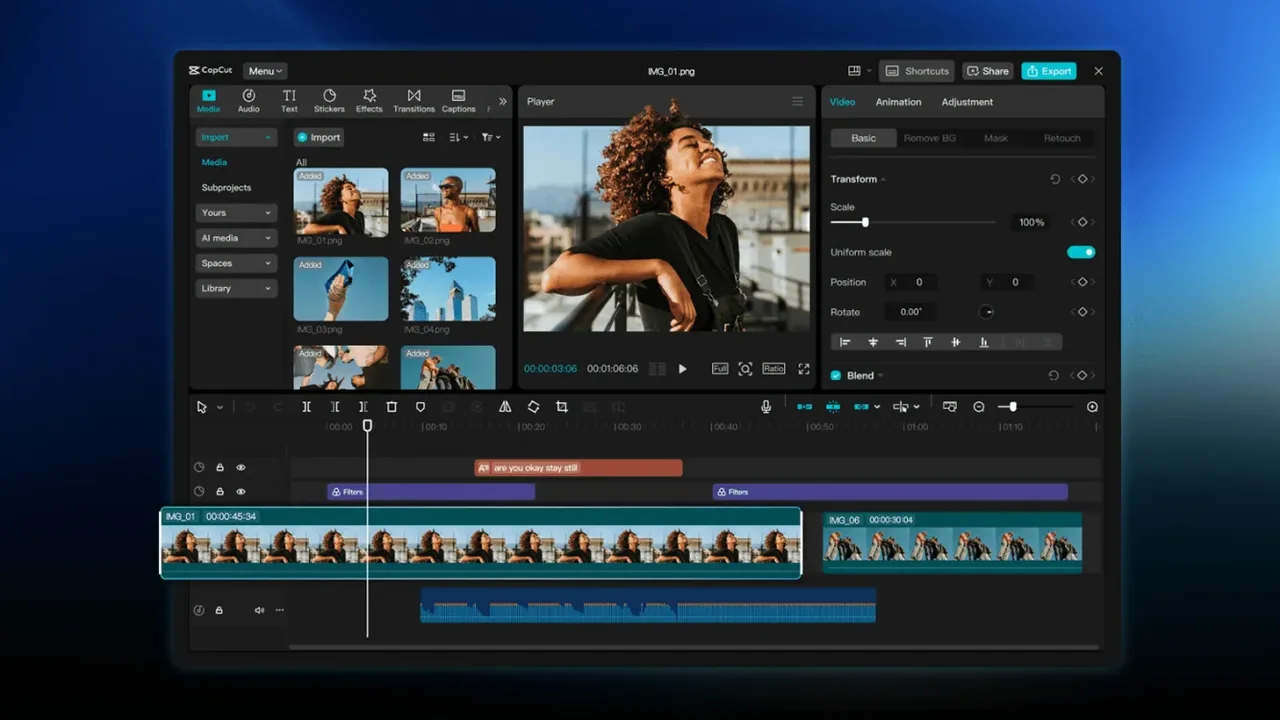 capcut pad ile tablette masaustu kalitesinde video duzenleme.webp