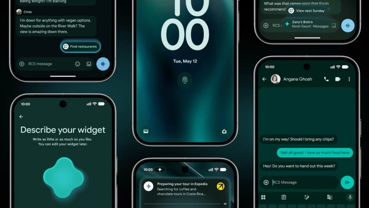 googledan applea yapay zeka calimi gemini intelligence.webp