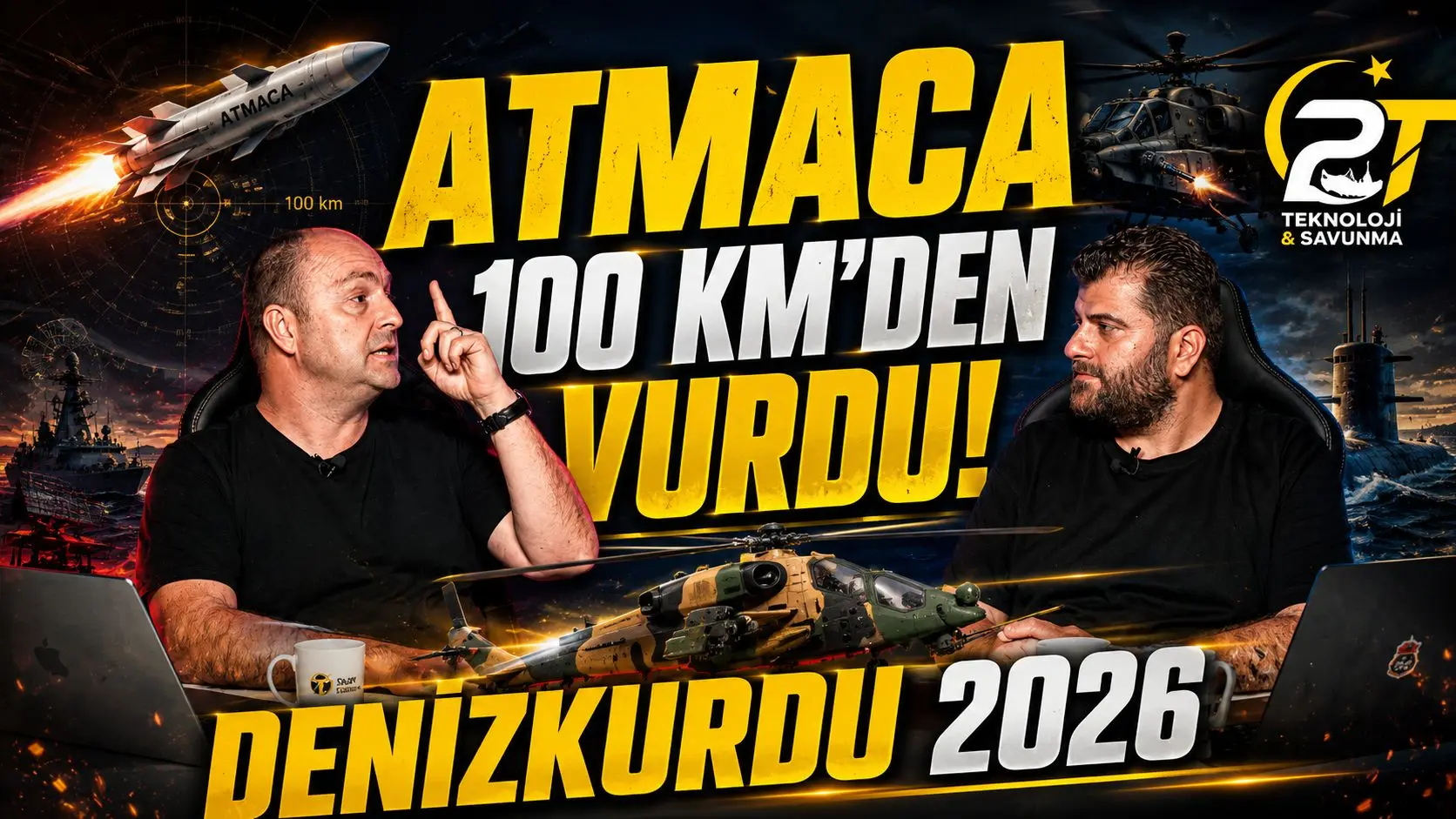 ATMACA 100 km'den vurdu! Denizkurdu 2026'daki teknolojiler | 2T Savunma & Teknoloji #4 1 atmaca 100 km den vurdu denizkurdu 2026 2t savunma teknoloji .webp