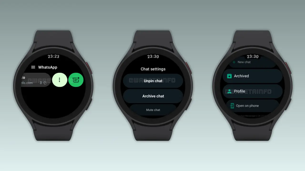 whatsapp wear os icin yeni sohbet yonetim ozelliklerini duyurdu.webp